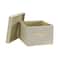 Household Essentials Fabric Storage Bin with Lid, 2ct.
